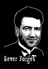 David Lynch Never Forget Black T-shirt